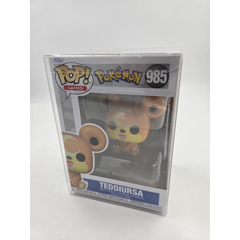 Funko Pop! Games Pokemon Teddiursa #985 Vinyl Figure Collectible Toy